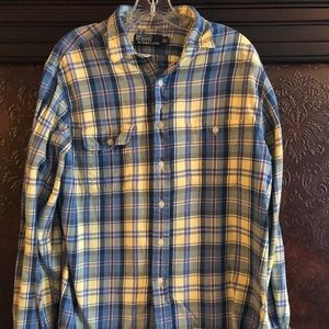 Men’s Polo flannel shirt